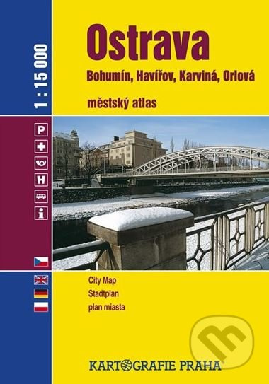 Ostrava 1:15000 - Bohumín, Havířov, Karviná, Orlová