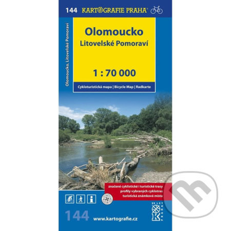 Olomoucko, Litovelské Pomoraví 1: 70T(144) (cyklomapa)