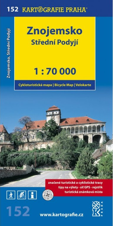 Znojemsko Střední Podyjí (cyklomapa 1: 70 000)