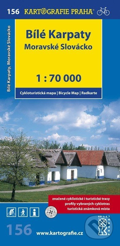Bílé Karpaty Moravské Slovácko (cyklomapa 1: 70 000)