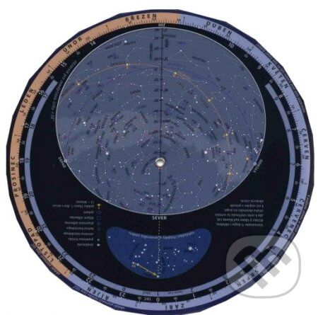 Otočná mapa hvězdné oblohy - Antonín Rükl - kniha z kategorie Astronomie