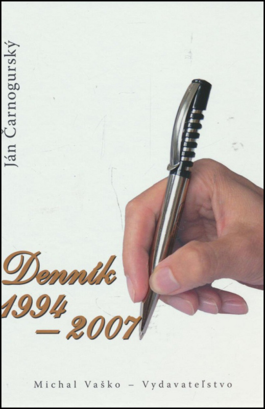 Denník 1994-2007 - Ján Čarnogurský - kniha z kategorie Beletrie