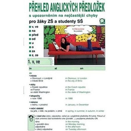 Přehled anglických předložek s upozorněním na nejčastější chyby Nakladatelství Olomouc s.r.o