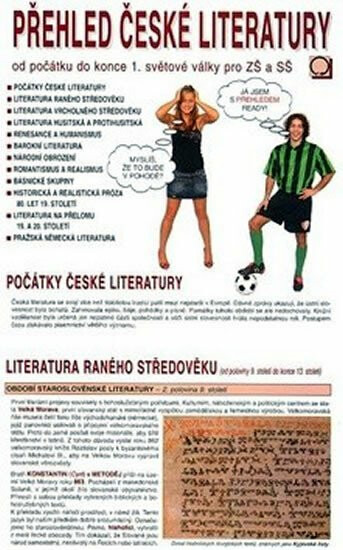 Přehled české literatury 1. díl Nakladatelství Olomouc s.r.o