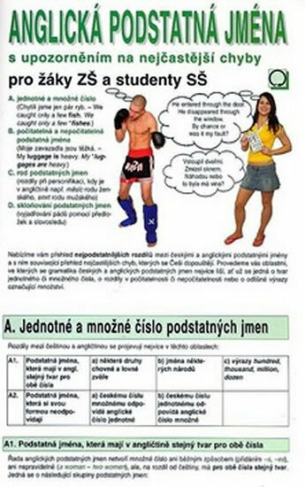 Anglická podstatná jména Nakladatelství Olomouc s.r.o