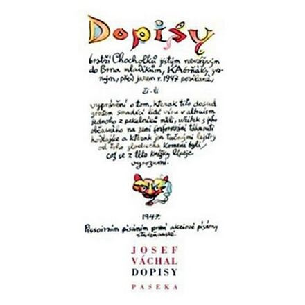 Dopisy - Josef Váchal