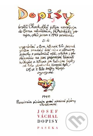 Dopisy - Josef Váchal