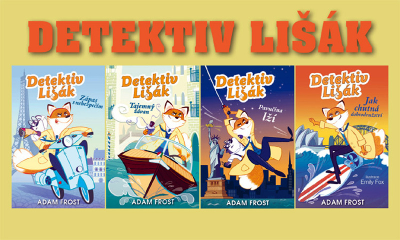 Balíček Detektiv Lišák (Zápas s nebezpečím, Tajemný závan, Pavučina lží, Jak chutná dobrodružství) - kniha z kategorie Pro děti