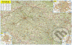 Nástěnná mapa Česko 1:500 0000 (Nástenná automapa)