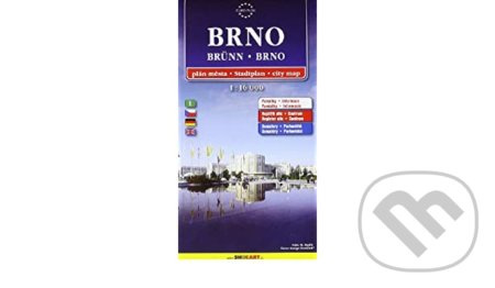 Brno plán města 1:16 000