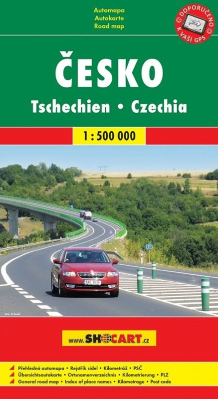 Česko - automapa 1:500 T