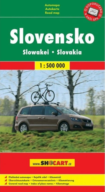 Slovensko 1:500 000 (Automapa - Platná do konca roka 2019)