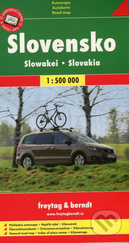 Slovensko 1:500 000 (Automapa - Platná do konca roka 2019)