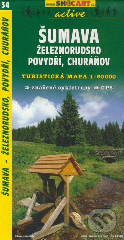 Šumava-Železnorudsko / Turistická mapa SHOCart