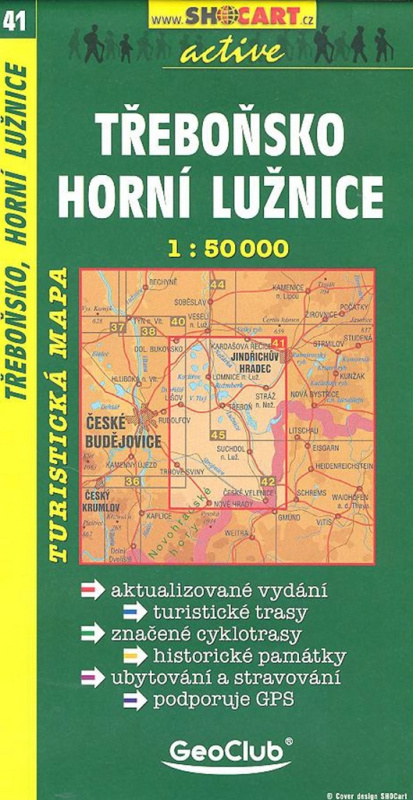 Třeboňsko / Turistická mapa SHOCart