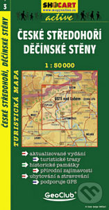 České Středohoří, Děčínské stěny 1:50 000 - kniha z kategorie Mapy a cestování