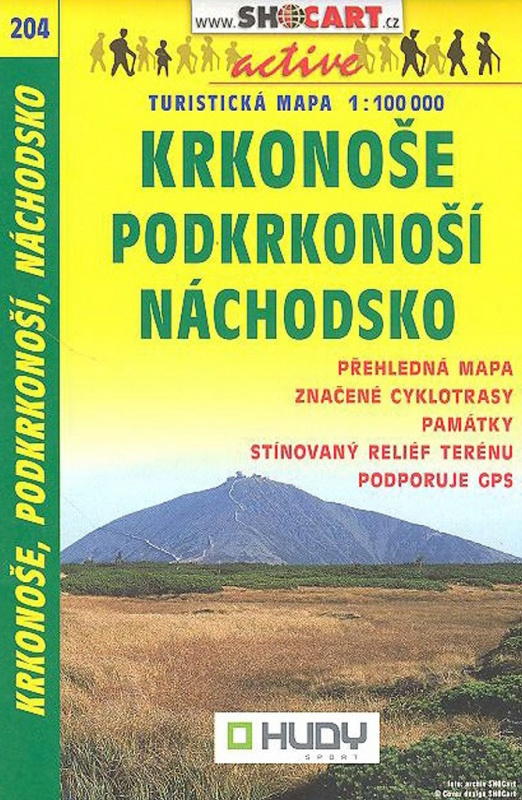 Krkonoše, Podkrkonoší, Náchodsko 1:100 000 - kniha z kategorie Mapy Evropy