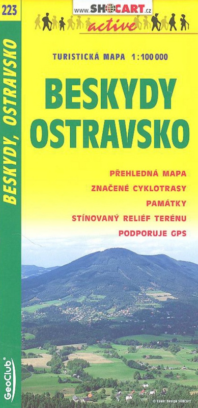 Beskydy, Ostravsko 1:100 000