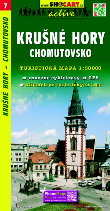 Krušné Hory, Chomutovsko 1:50 000