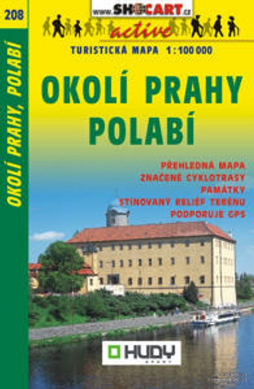 Okolí Prahy, Polabí 1:100 000 (Turistická mapa)