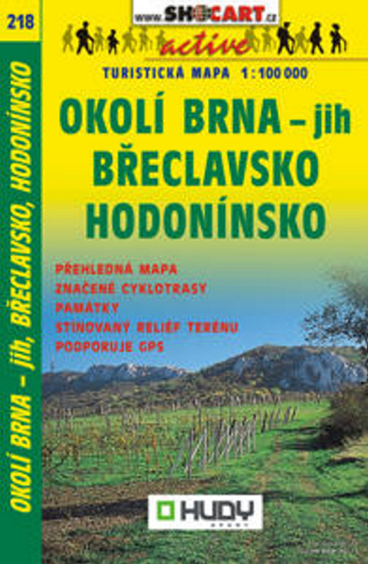 Okolí Brna-jih, Břeclavsko, Hodonínsko 1:100 000