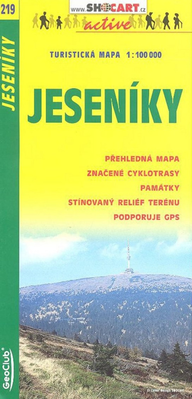Jeseníky 1:100 000 -  Autor Neuveden