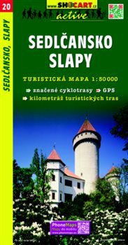 Sedlčansko, Slapy / Turistická mapa SHOCart