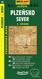 Plzeňsko - sever / Turistická mapa SHOCart