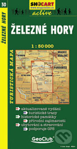 Železné hory / Turistická mapa SHOCart