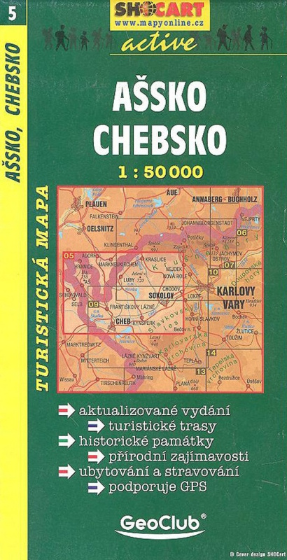 Ašsko, Chebsko 1:50 000