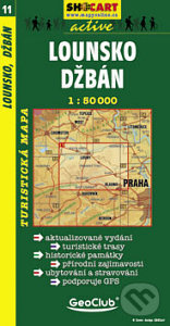 Lounsko, Džbán / Turistická mapa SHOCart