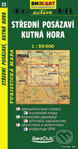 Střední Posázaví, Kutná Hora 1:50 000