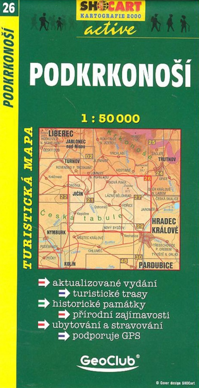 Podkrkonoší 1:50 000