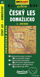 Český Les, Domažlicko 1:50 000
