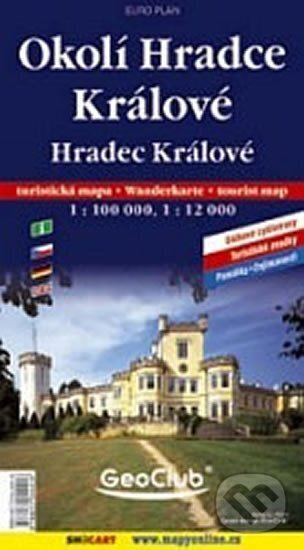 Hradec Králové mapa 1:12 000