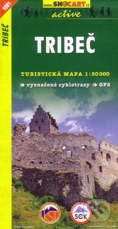 Tribeč 1:50 000 (Turistická mapa 1081)