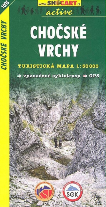 Chočské vrchy 1:50 000 (Turistická mapa 1095)