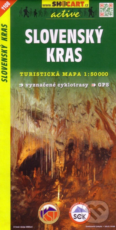 Slovenský kras 1:50 000 (Turistická mapa 1108)