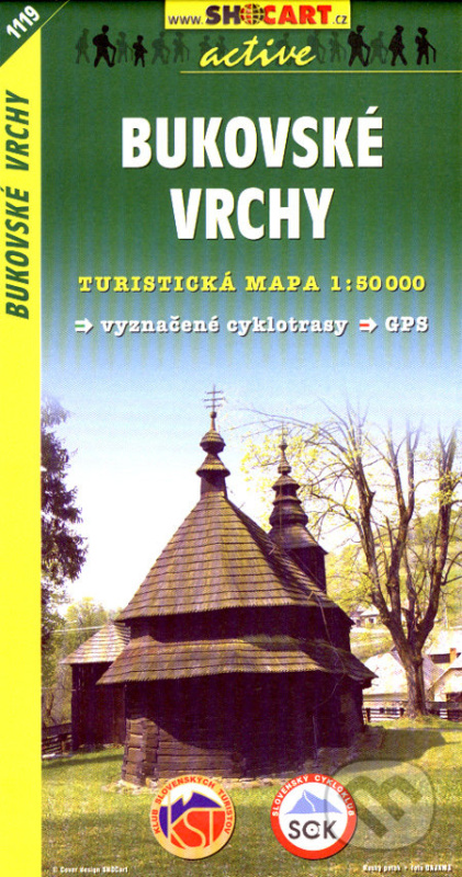 Bukovské vrchy 1:50 000 (Turistická mapa 1119)