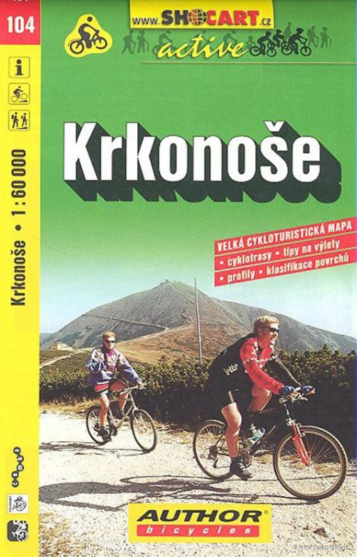 Cykloturistická mapa SHOCart - Krkonoše 1:60 000
