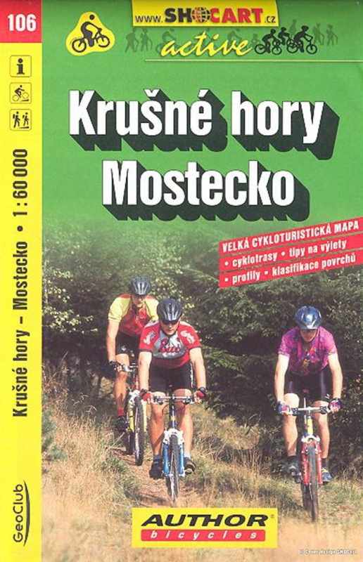 Krušné hory, Mostecko 1:60 000 (106)
