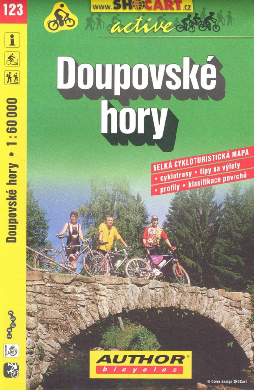 Doupovské hory cmč. 123. 1:60T - cyklomapa