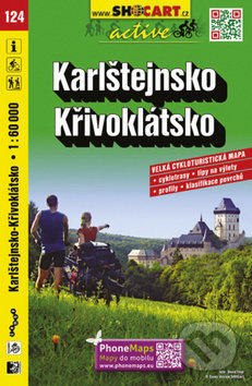 Cykloturistická mapa SHOCart - Karlštejnsko, Křivoklátsko 1:60 000