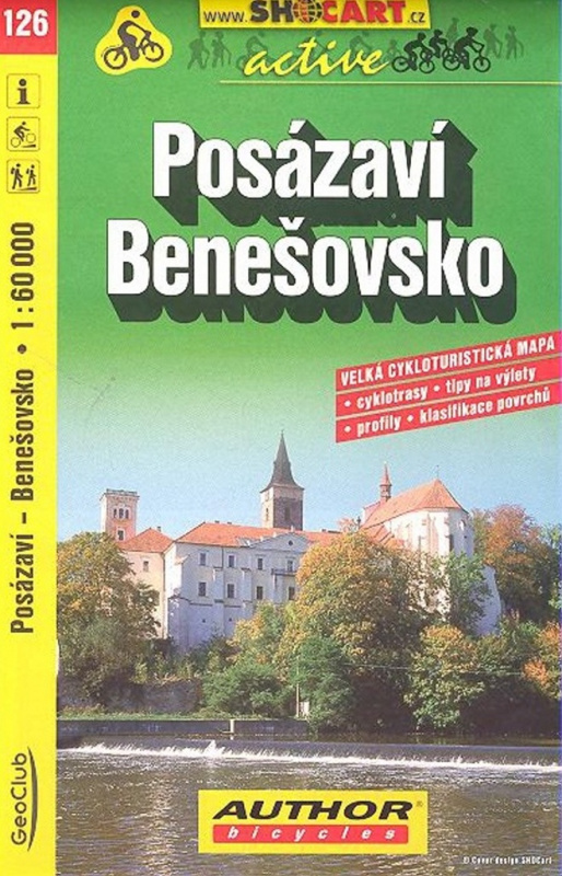 Posázaví, Benešovsko 1:60 000 - kniha z kategorie Mapy