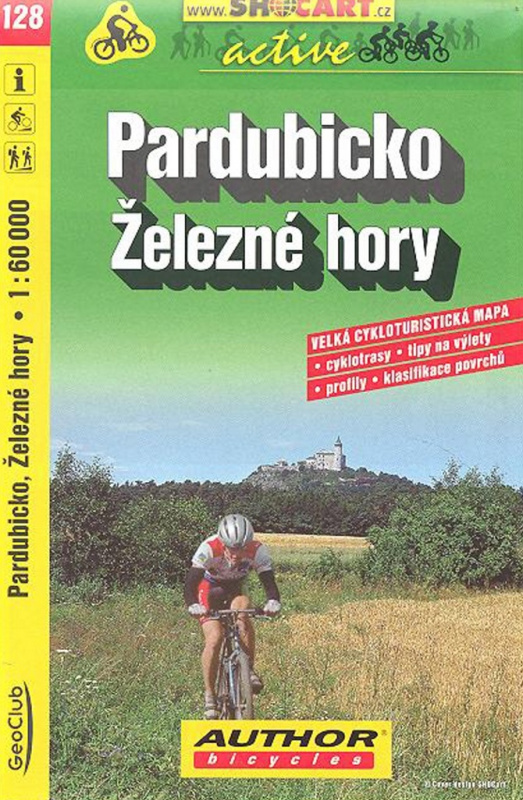 Pardubicko,  Železné hory 1:60 000