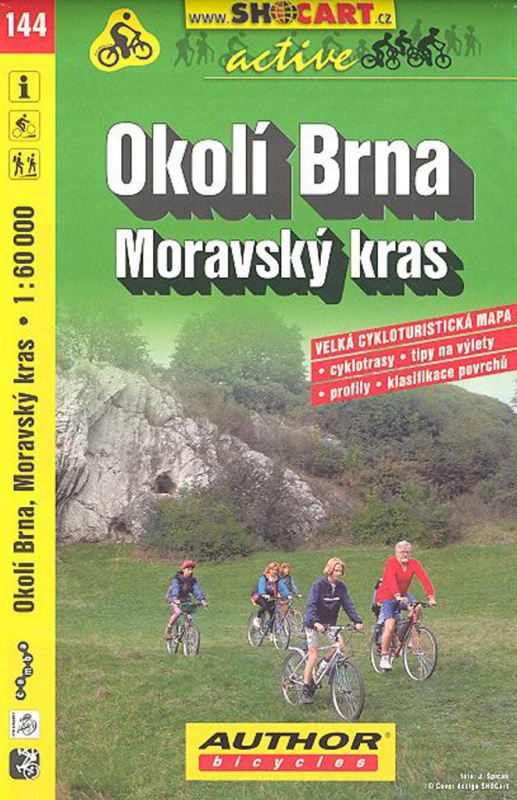 Okolí Brna - Moravský kras 1:60 000 (Velká cykloturistická mapa)