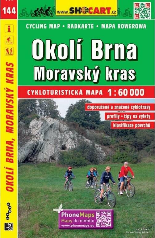 Okolí Brna - Moravský kras 1:60 000 (Velká cykloturistická mapa)