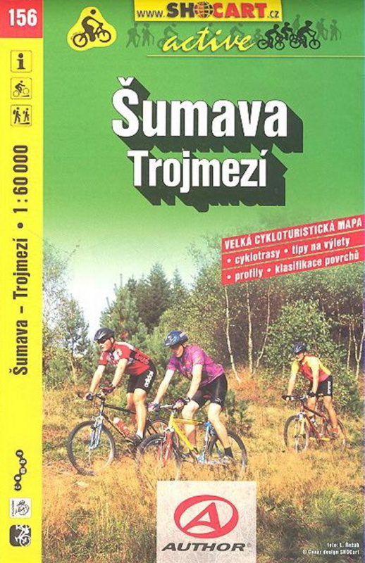 Šumava, Trojmezí 1:60 000