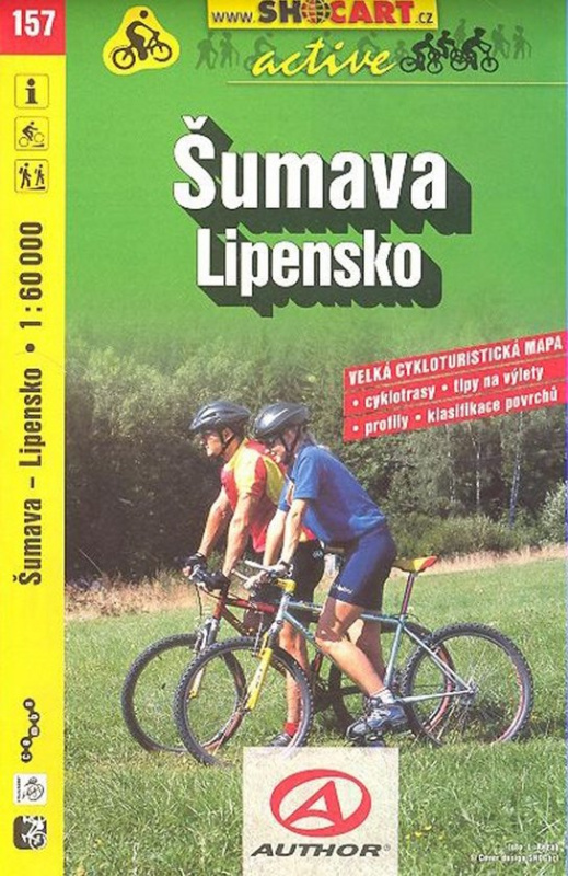 Cykloturistická mapa SHOCart - Šumava, Lipensko 1:60 000