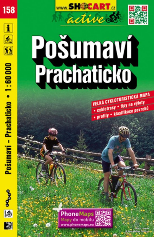 Pošumaví, Prachaticko 1:60 000 (Velká cykloturistická mapa)